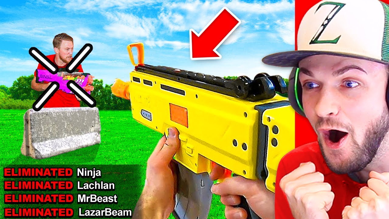 ЛУЧШАЯ в мире КОРОЛЕВСКАЯ БИТВА Nerf в РЕАЛЬНОЙ ЖИЗНИ!