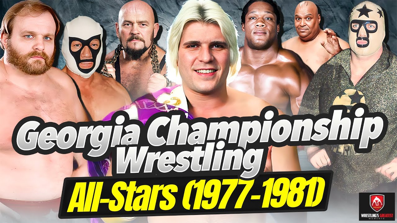 Georgia Championship Wrestling All Stars 1977 to 1982 #prowrestling #prowrestlinghistory #nwa #70s