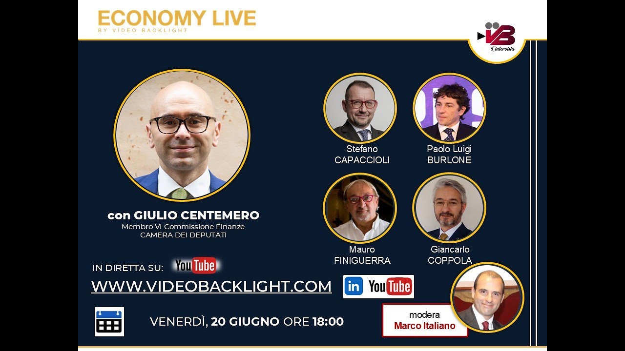 A ECONOMY LIVE Giulio Centemero:
