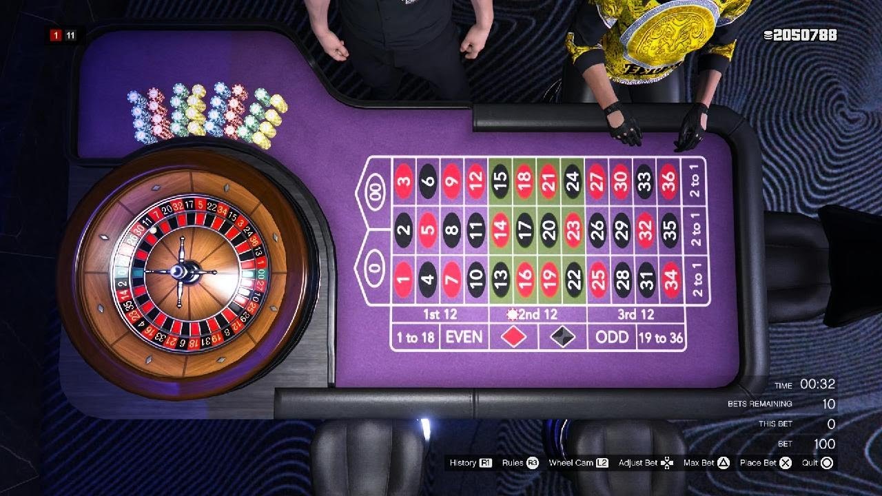 Grand Theft Auto V Roulette Hands -MAX BETTING