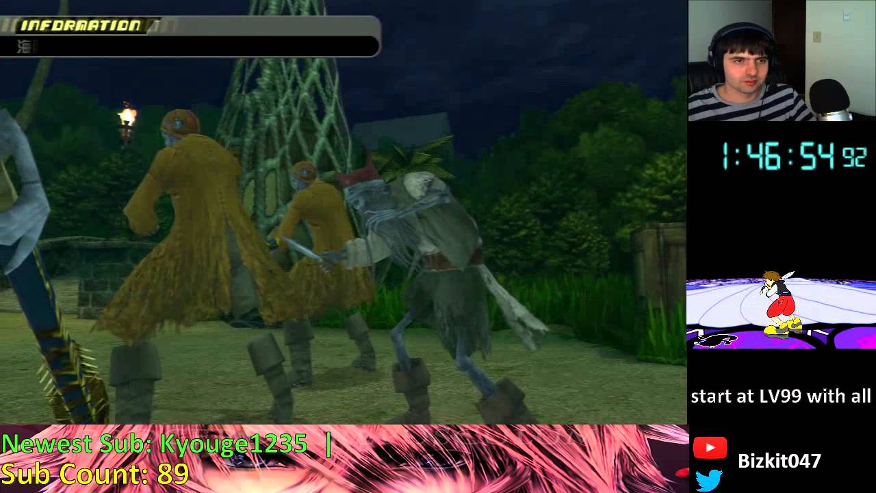 Kingdom Hearts HD 2.5 - Cheat% Run