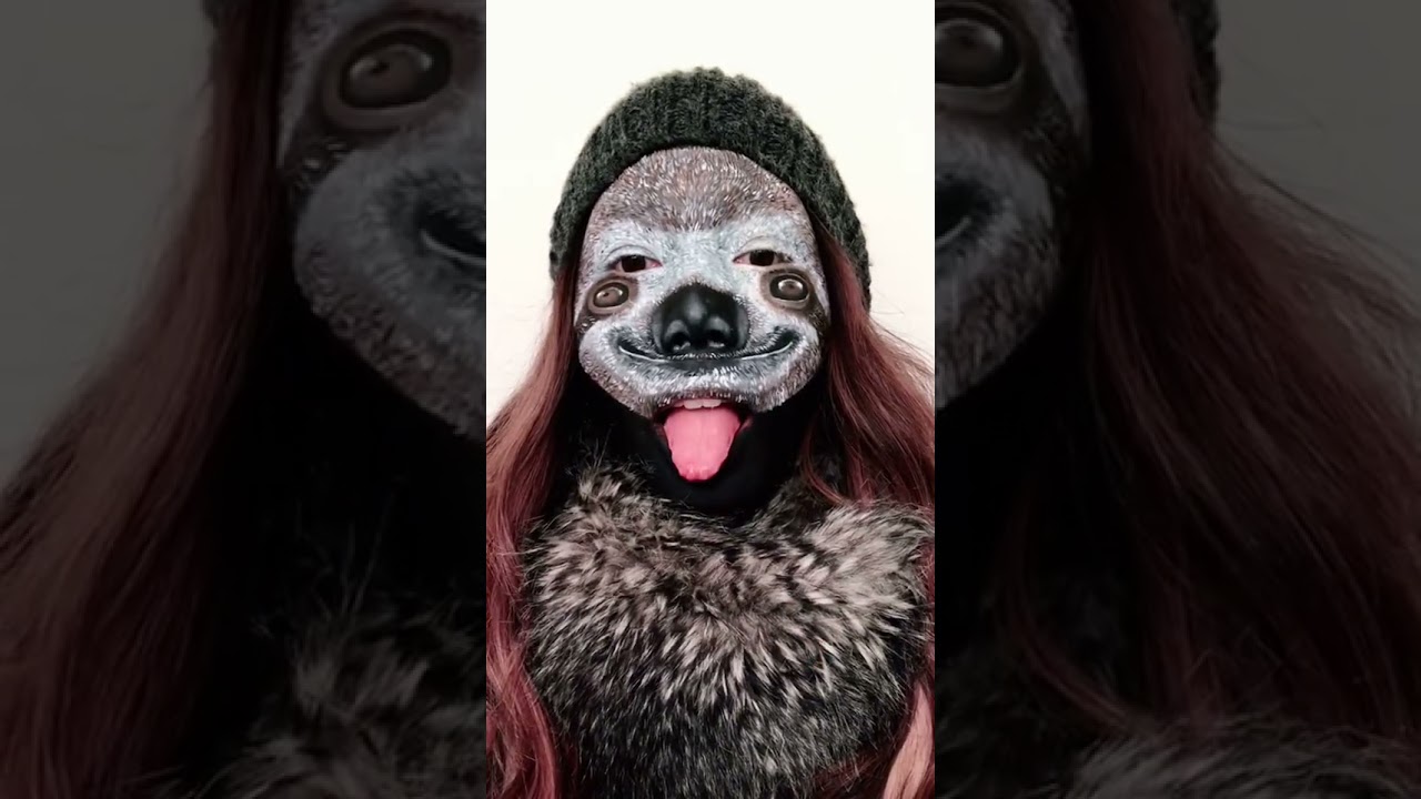 You are sloth-some❣️#makeup #sloth #facepaint #mimles #justvibing  #fyp #foryou #foryoupage #viral