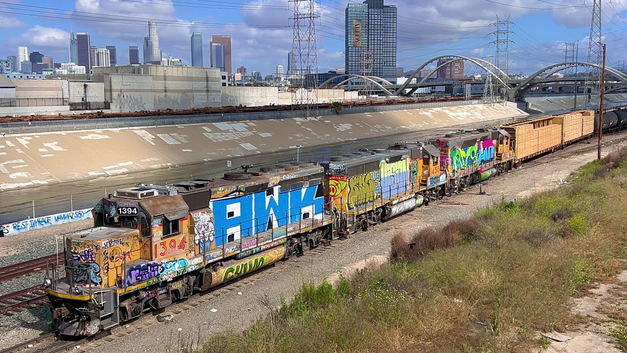 [4K] Union Pacific's LOW10 Torrance Local Chase from Downtown LA to Gardena w/ GP40P-2 5/13/25