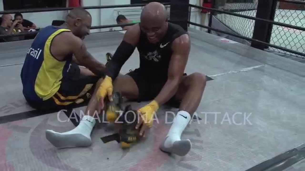 Anderson Silva treinando 2014