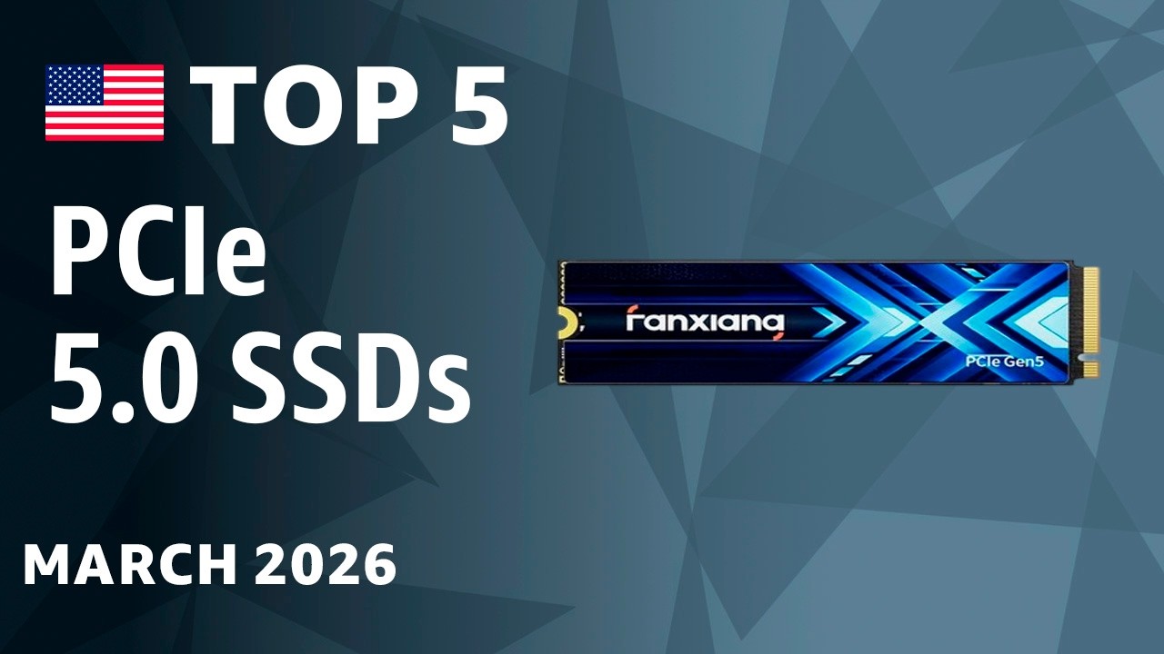TOP—5. Best PCIe 5.0 SSDs February 2026