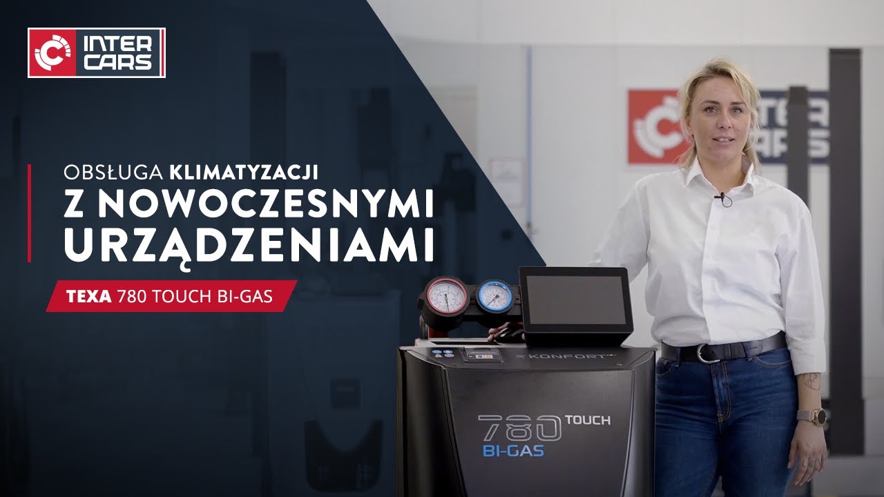 Stacja klimatyzacja TEXA 780 TOUCH BI GAS