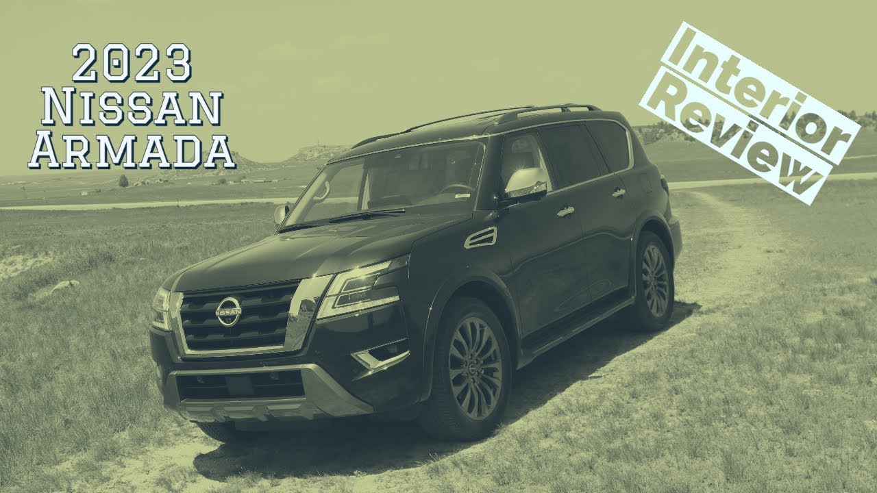 Обзор интерьера Nissan Armada 2023 года