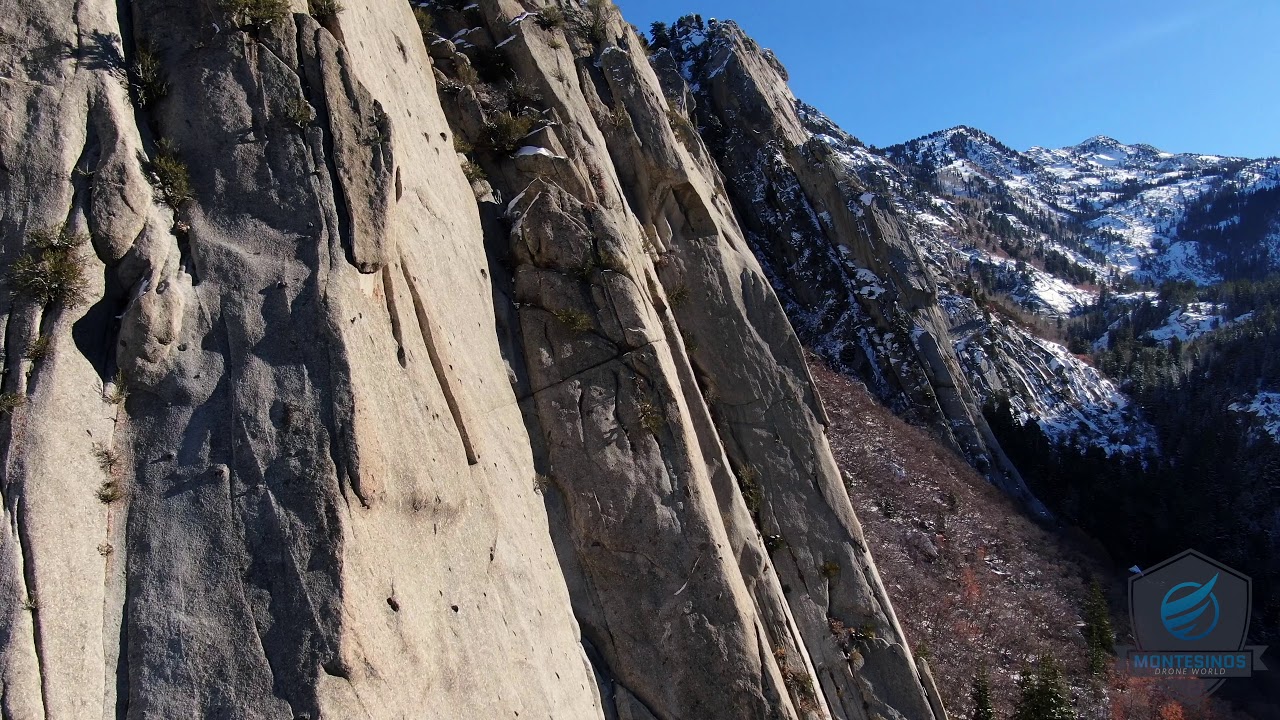 BELLS CANYON, SANDY UTAH - 4K DRONE FOOTAGE