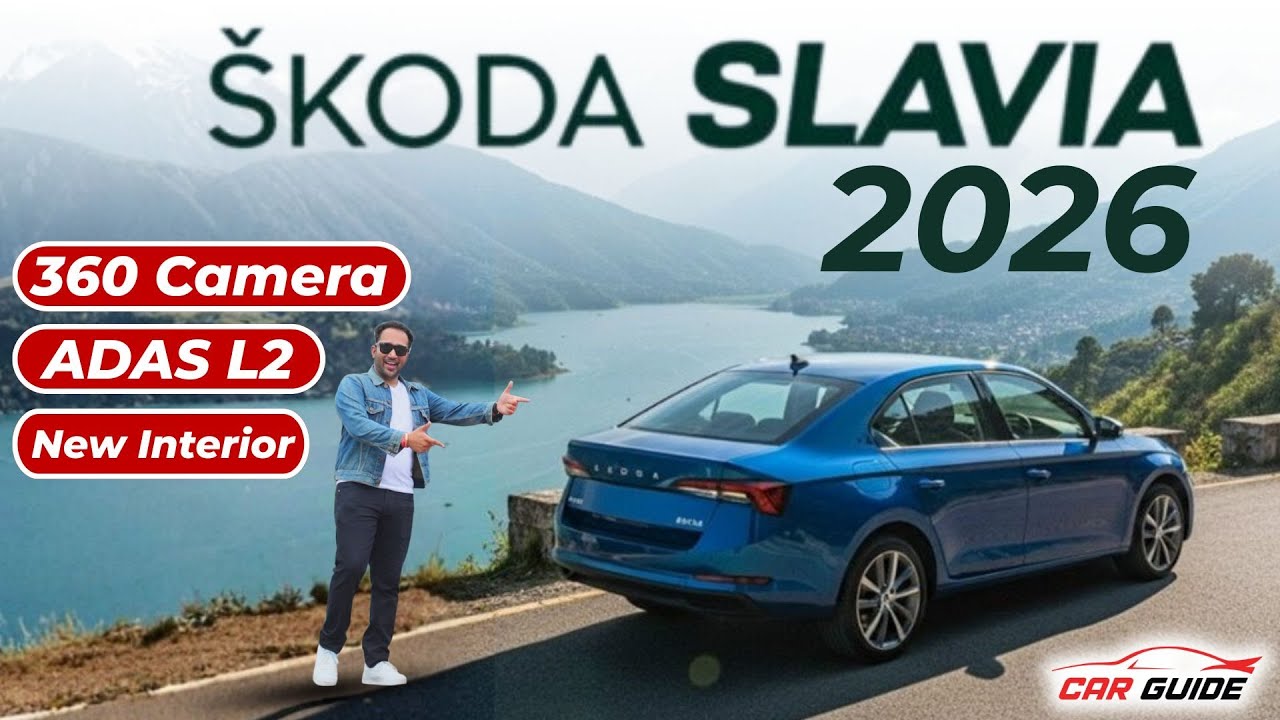 2026 Skoda Slavia Facelift Launch Soon 🔥 VW Virtus & Hyundai Verna Rival 🔥 360 Camera + ADAS Safety