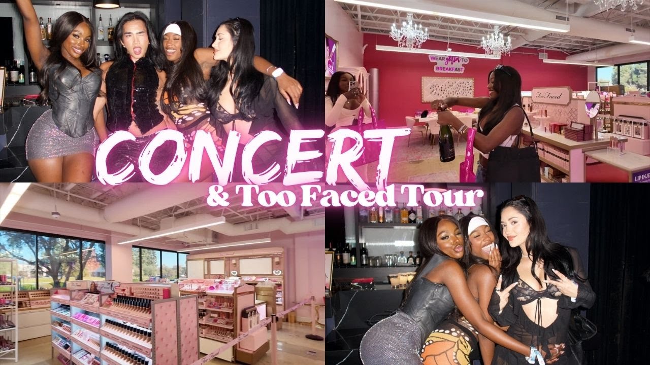 Ep.16: Sabrina Carpenter Concert W/PPG & Too Faced Tour // They Took Us Shopping 💖