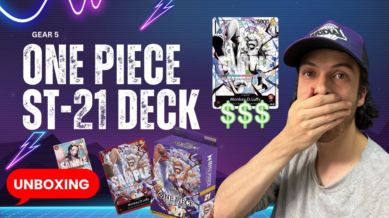 One Piece Card Game el ST-21 es una locura: líder alterno en un deck de $30