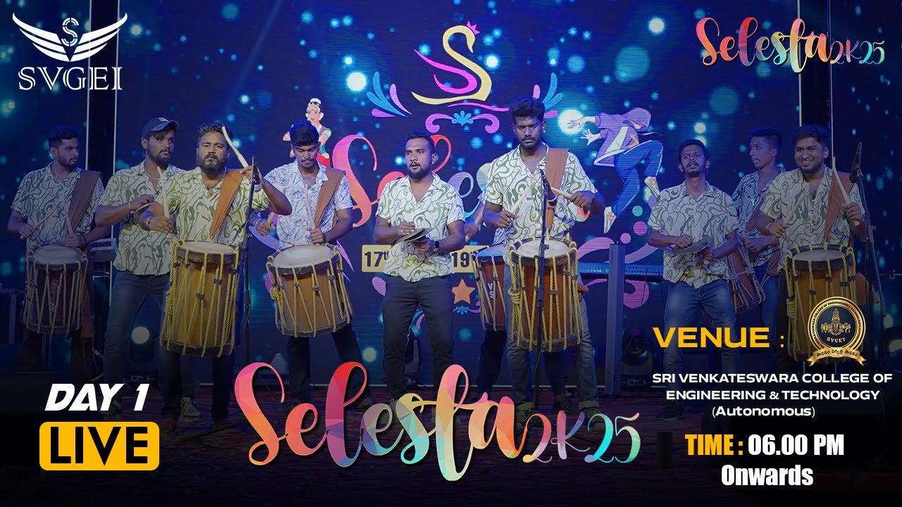 SVGEI SELESTA 2025 Live Streaming |SELESTA|SVCET|