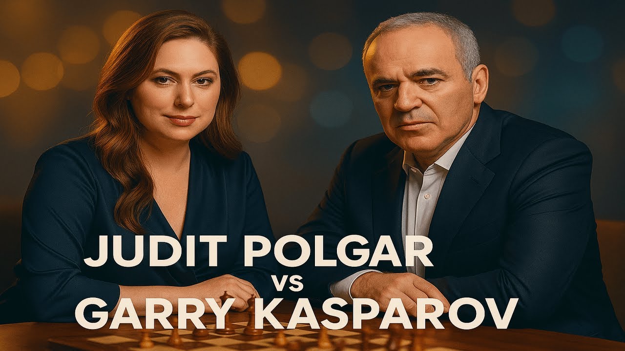 Judit Polgar vs Garry Kasparov | Intense Chess Clash | 1996