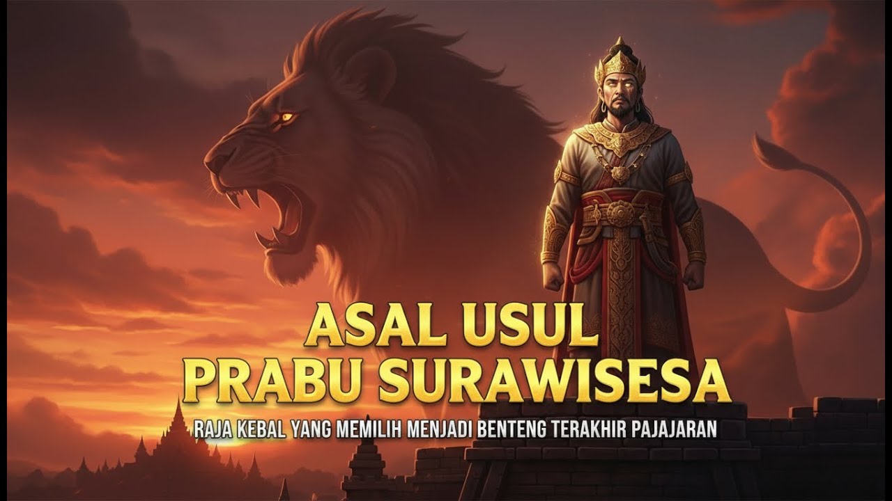 ASAL USUL PRABU SURAWISESA | RAJA KEBAL YANG MEMILIH MENJADI BENTENG TERAKHIR PAJAJARAN