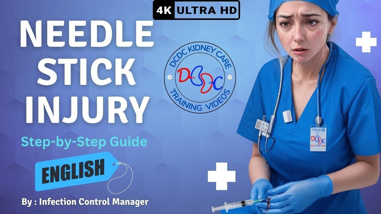 Needle Stick Injury| English| Needle Prick Injury | NSI | Step by Step Guide |  #dcdc #ttt #nabh