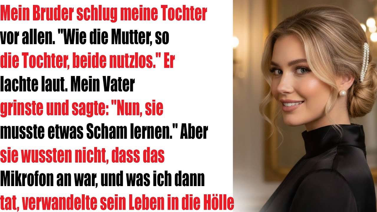 Mein Bruder schlug meine Tochter &ndash; &ouml;ffentlich erniedrigt &bdquo;Wie Mutter, so Tochter