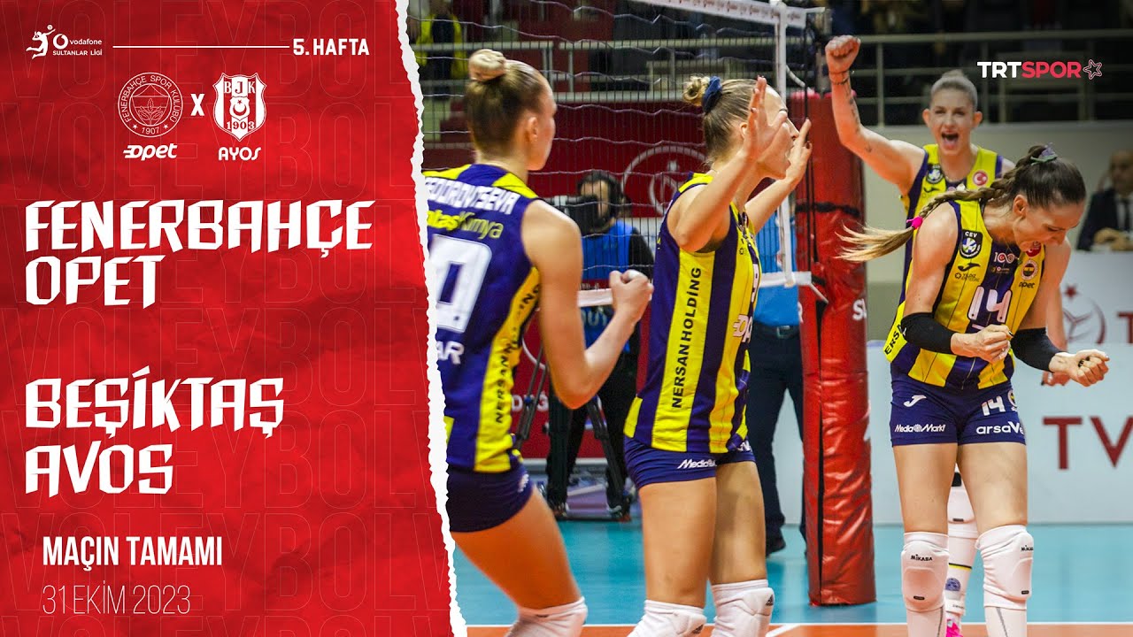Maçın Tamamı | Fenerbahçe Opet 🆚 Beşiktaş Ayos 
