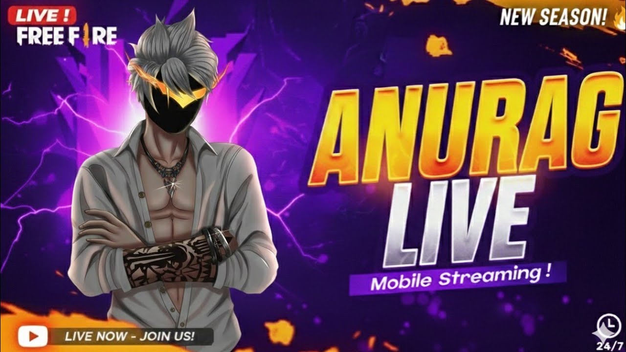 Anurag is live! play with all 🔥