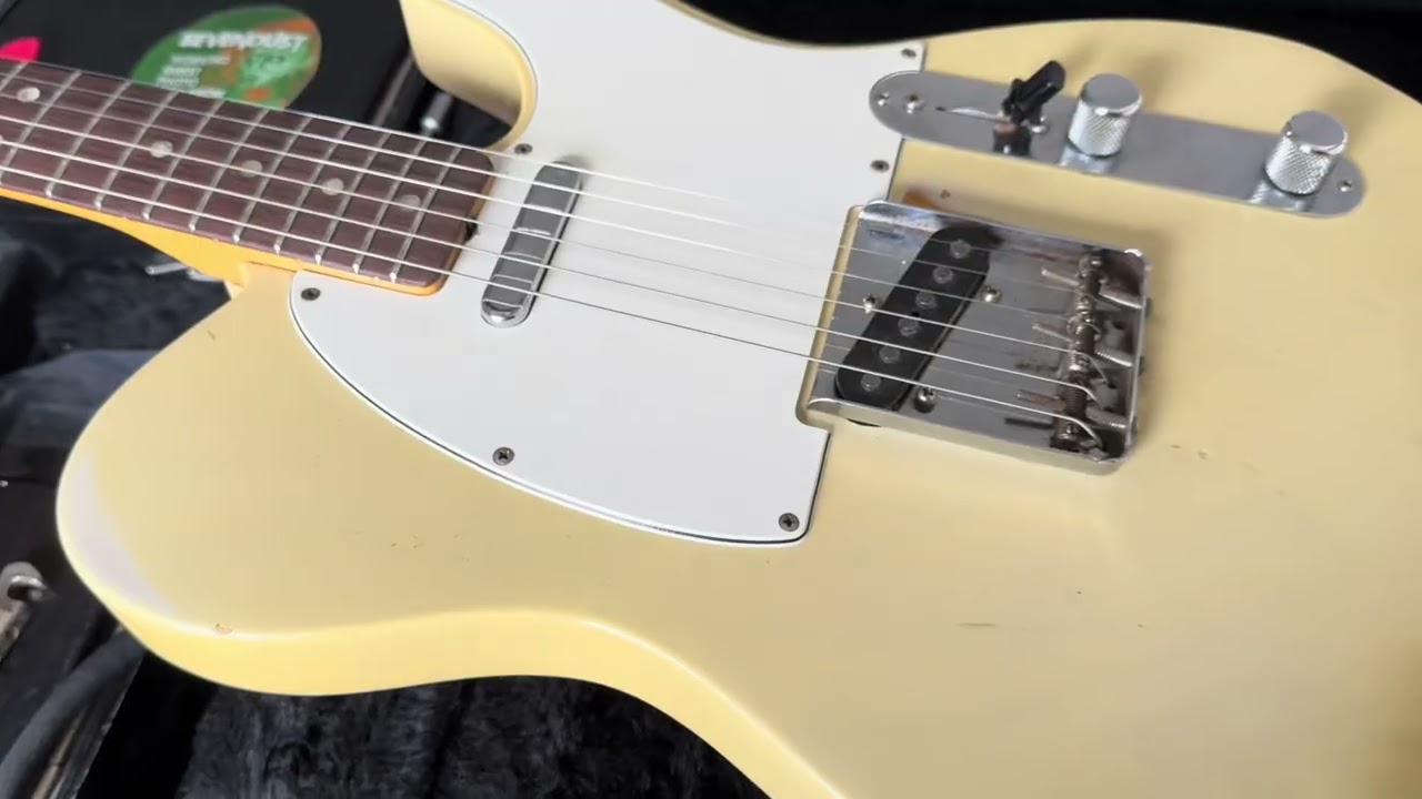 Магия гитары Fender Telecaster 1966 года выпуска.