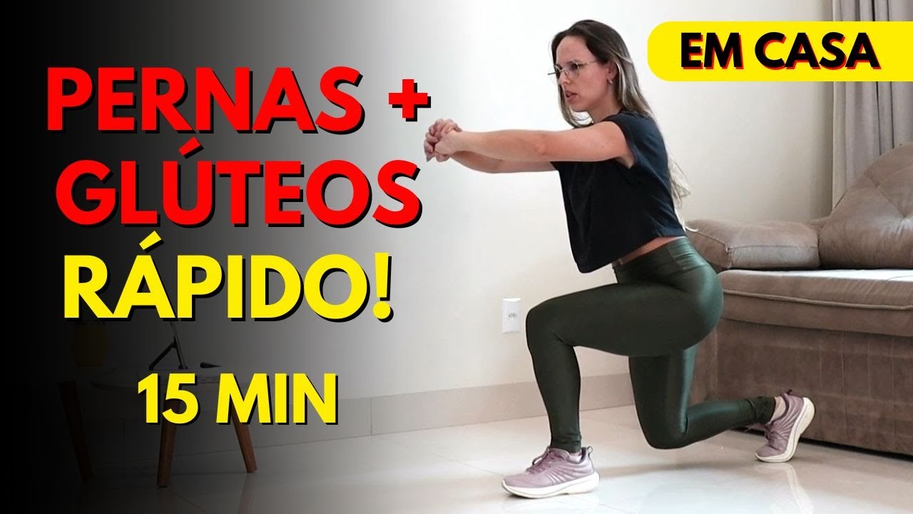 Exercícios PODEROSOS De Pernas E Glúteos Para Fazer Em Casa E Ter Resultados RÁPIDO