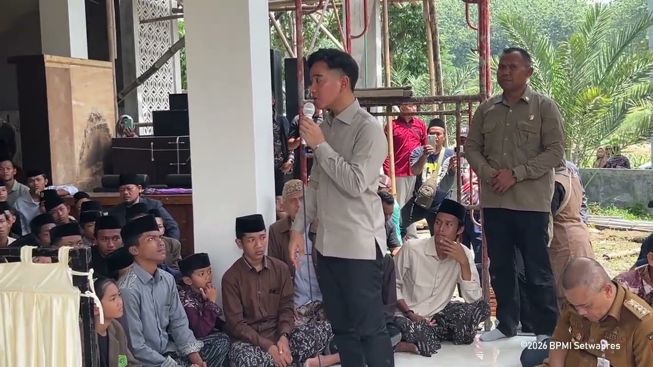 Wapres Kunjungi Posko Bencana Ponpes Al Adalah 2 Tegal