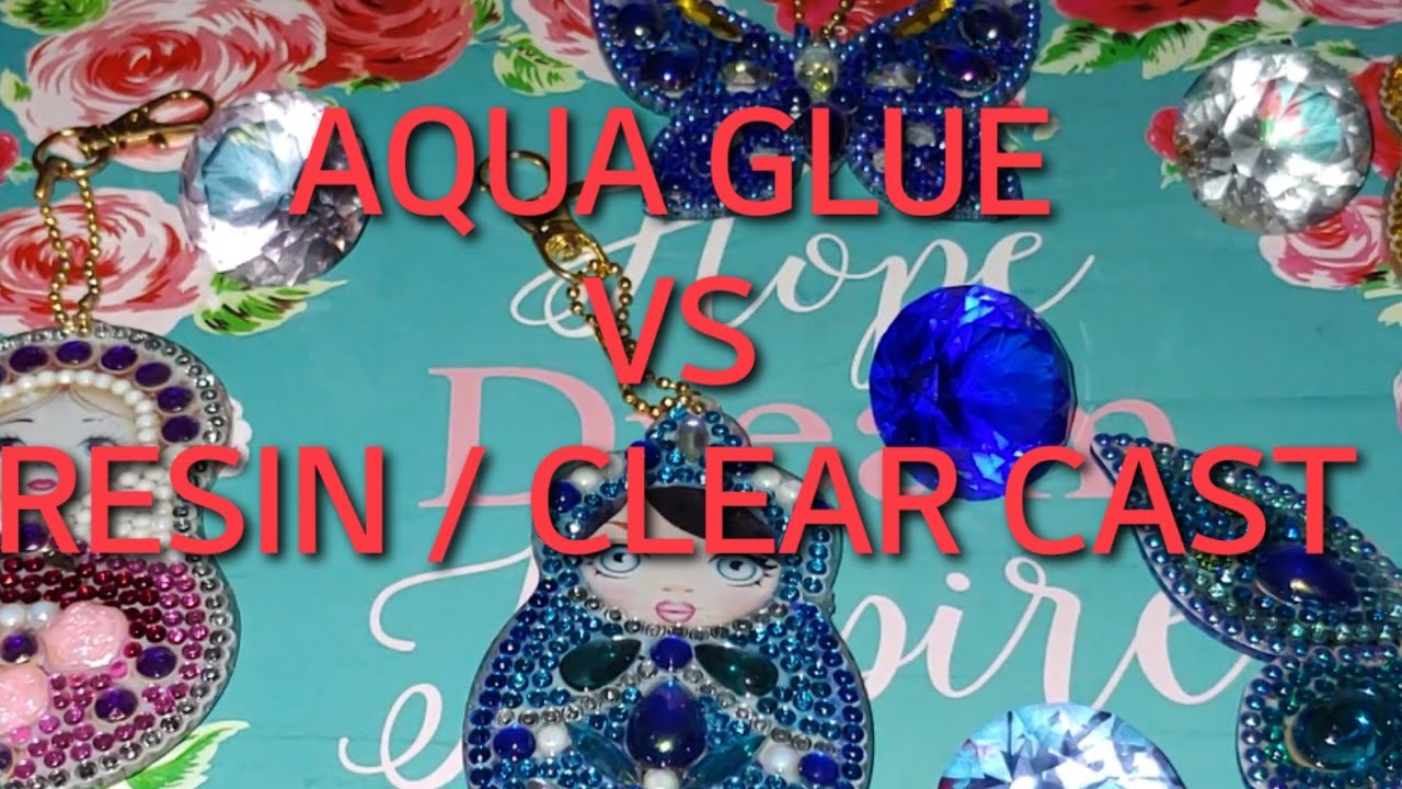 #81. AQUA GLUE VS RESIN - SEALED KEYCHAINS 4 MONTHS LATER