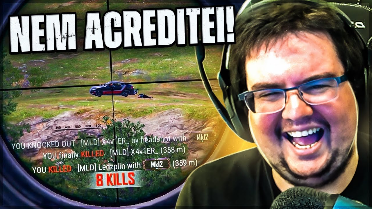 ISSO QUE É ESTAR COM A MIRA 100% AFIADA NO PUBG