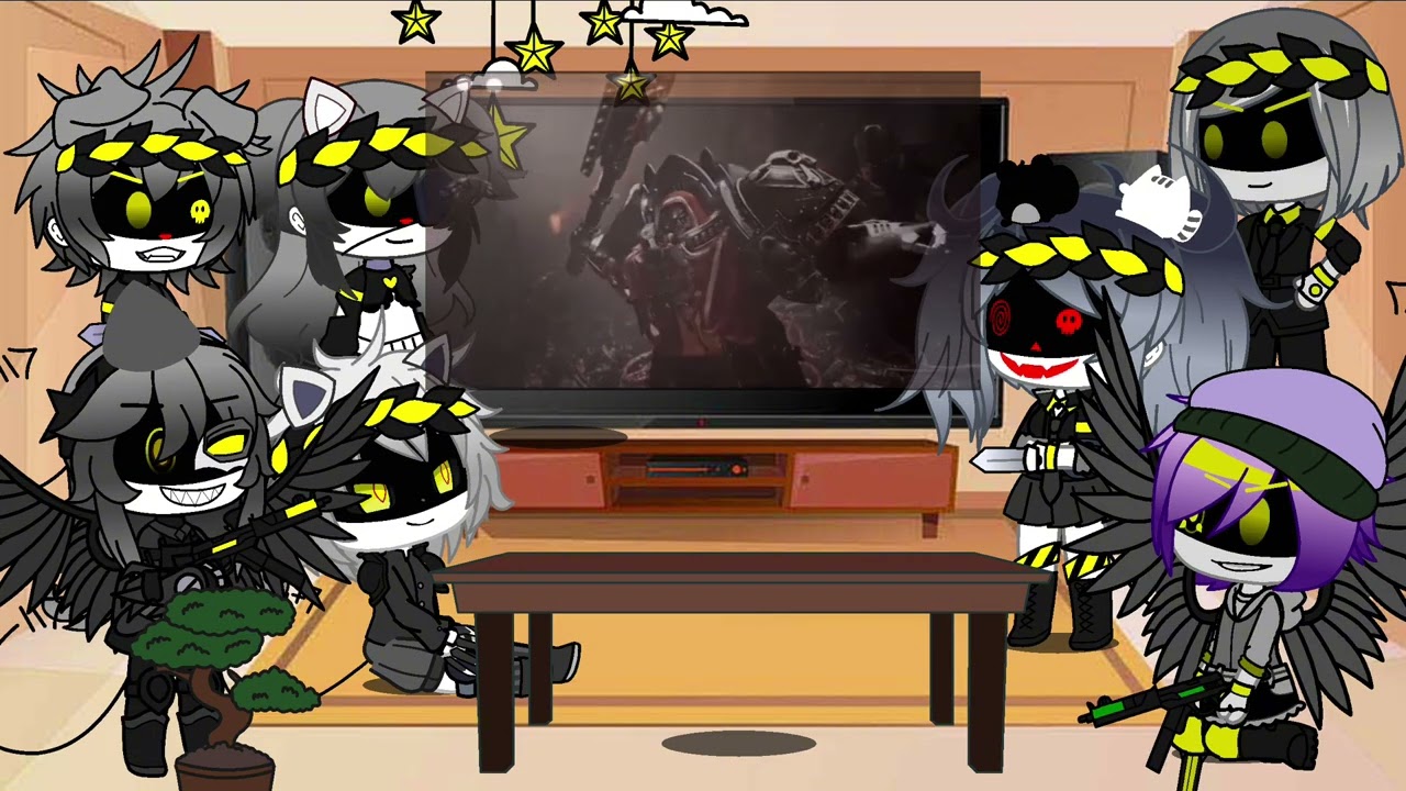 Murder drones react to Warhammer 40k | Cyn | FPE | Gacha life | TikToks