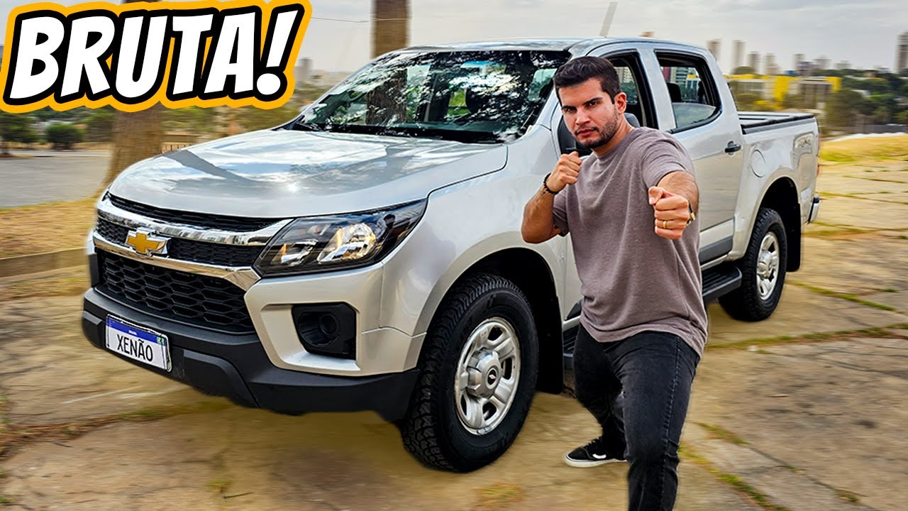 Chevrolet S10 LS 2022 - Confiável e muito potente, boa pra trabalhar!