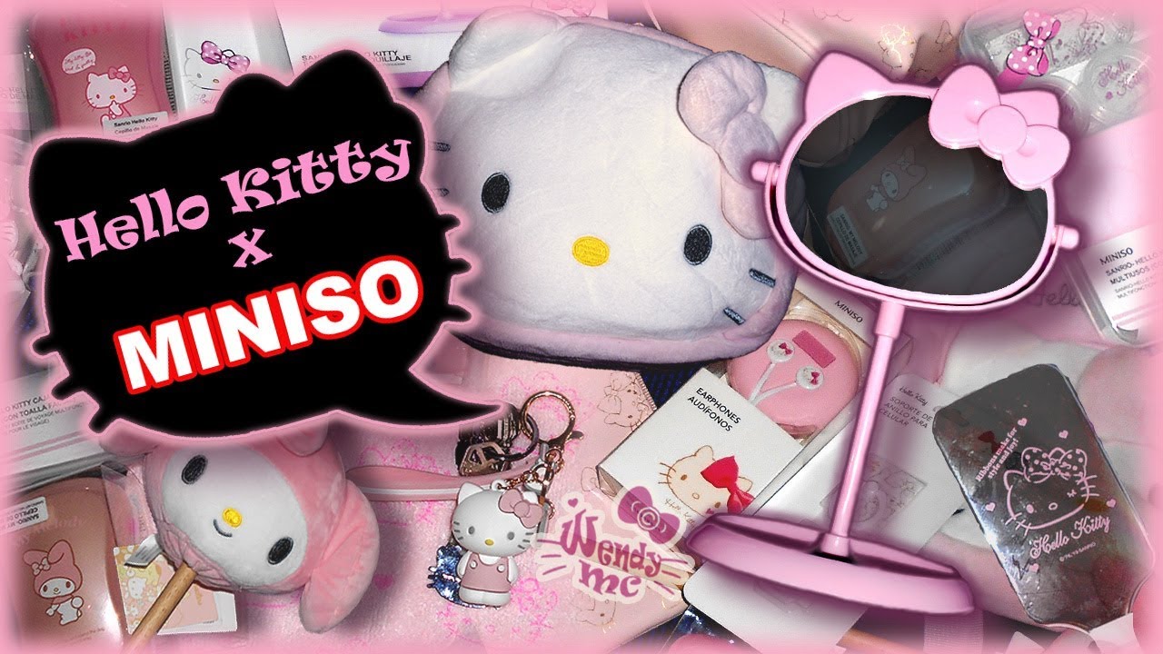 ¿Cómo son, qué calidad tienen? 22 productos MINISO Hello Kitty  ♥ WendyMC