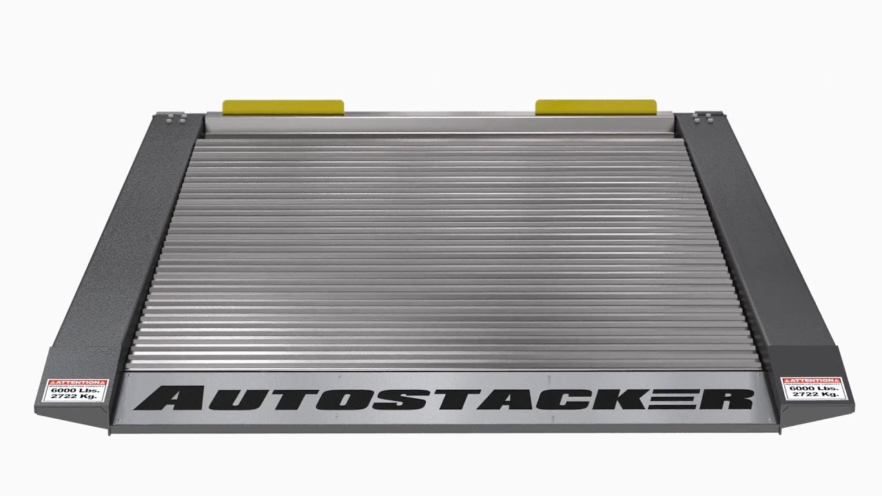 Autostacker Parking Lift is Sleek, Low-Profile