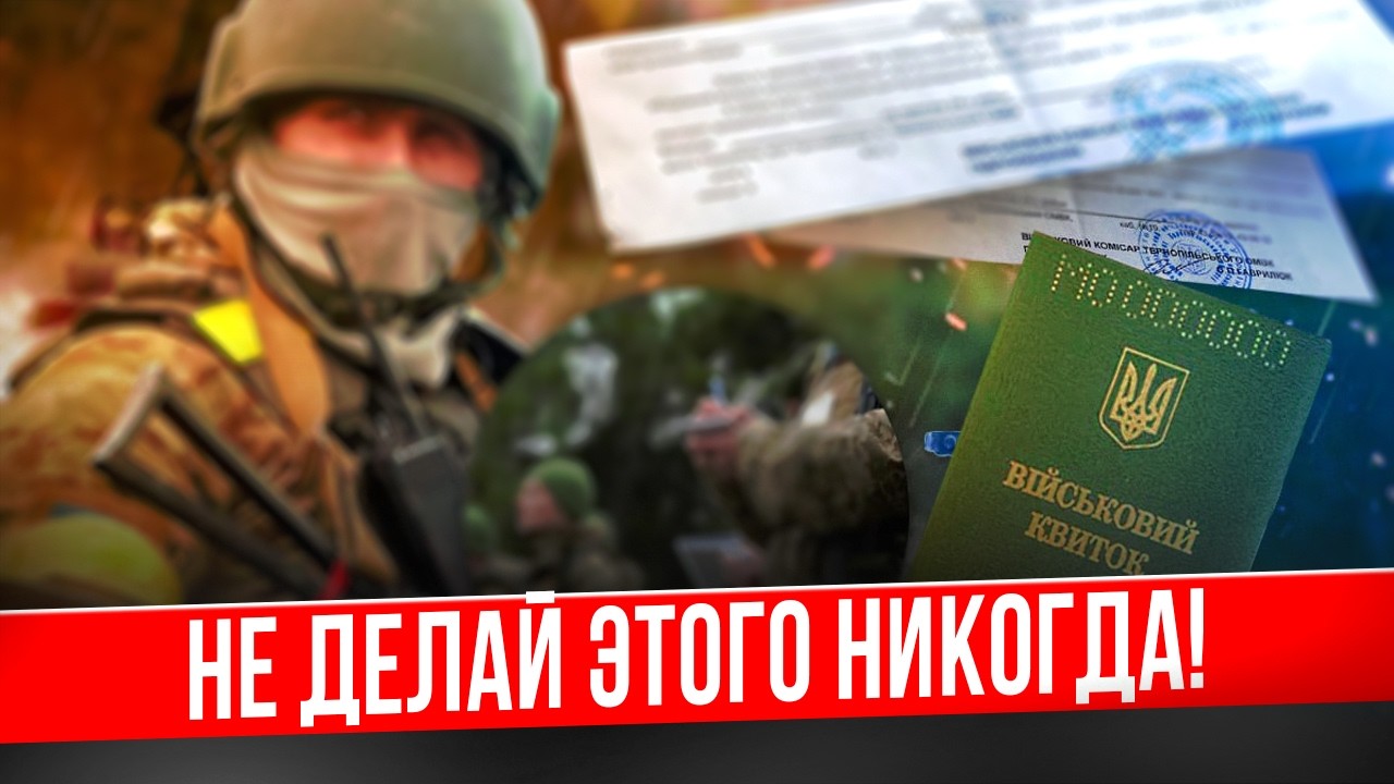 Главная ошибка при мобилизации, которую все совершают