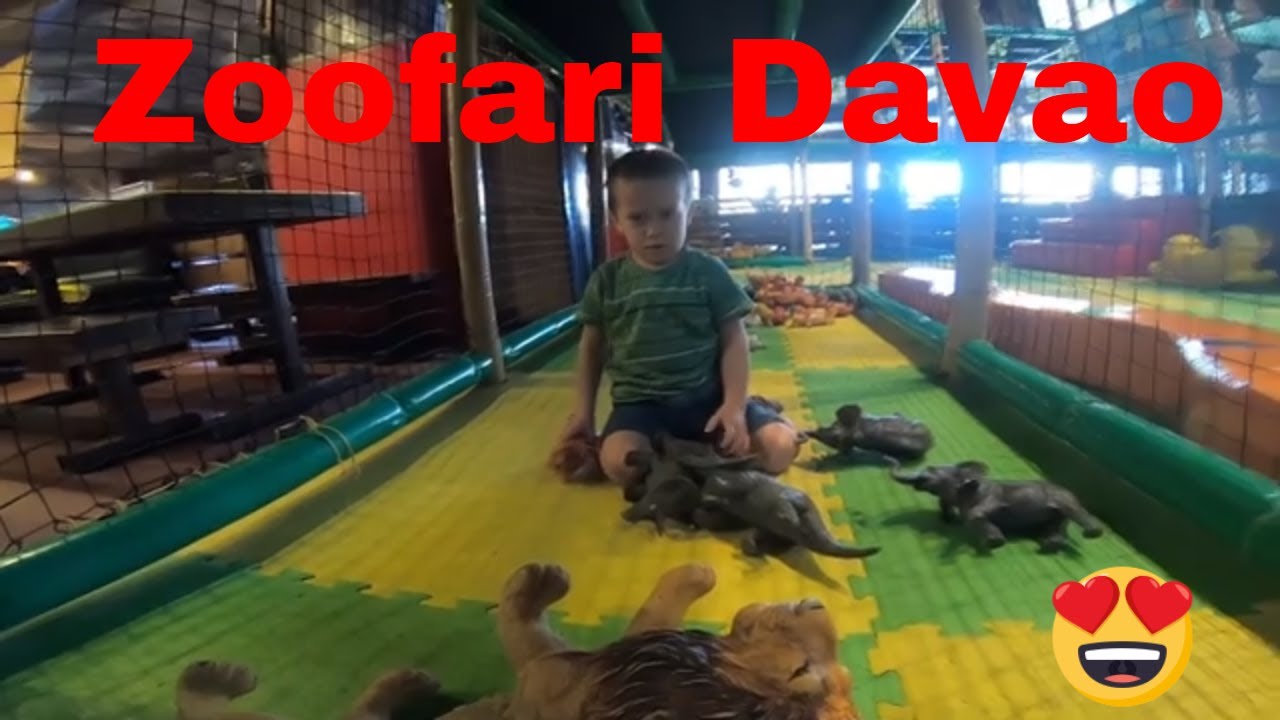 Zoofari, inndoror play area in Davao city, Philippines