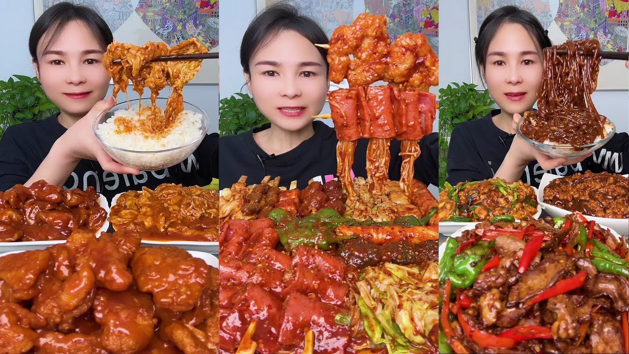 【ASMR】【MUKBANG】SPICY BRAISED PORK BELLY | EATING SHOW |CHINESE MUKBANG |食べ |吃播 LOVE ASMR•JENNIE #22