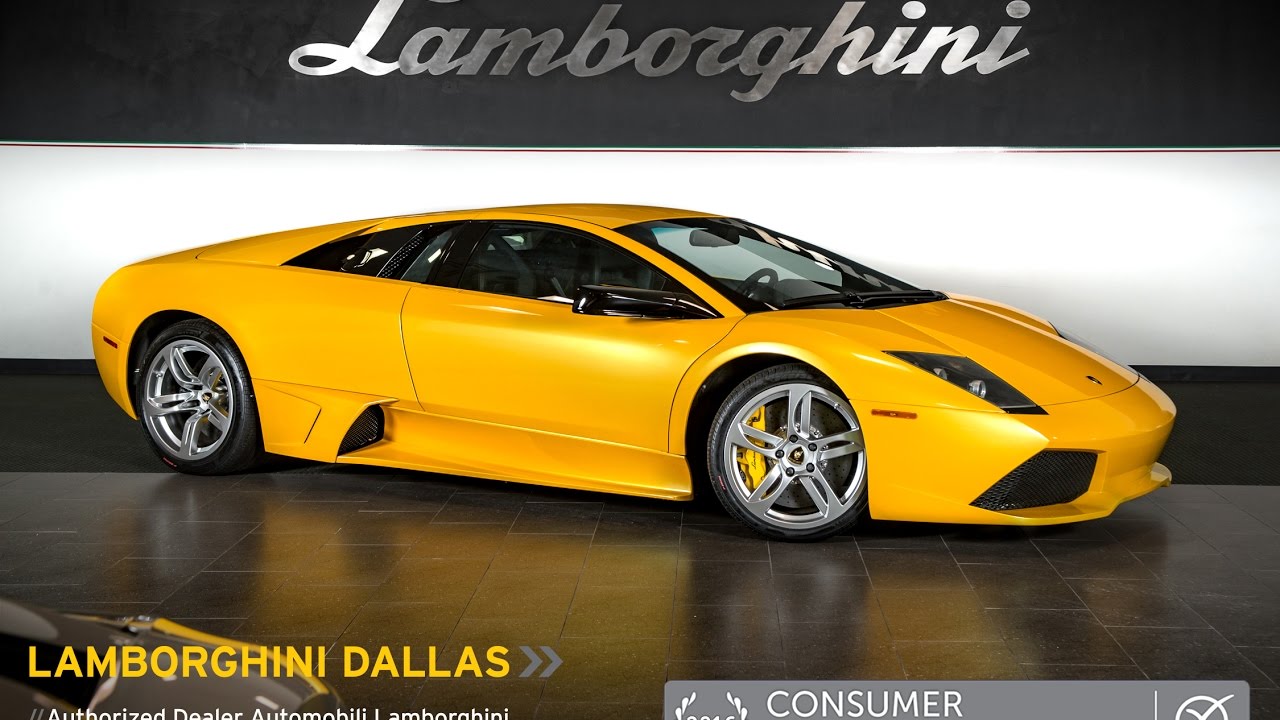 2007 Lamborghini Murcielago LP640 Giallo Orion L0942