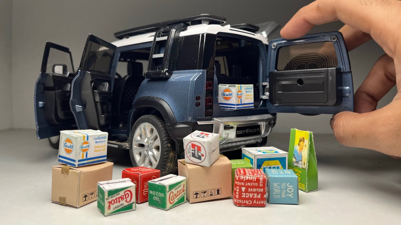 SUV Unboxing - Land Rover Defender 110 1:18 Scale Budget Diecast Model Car