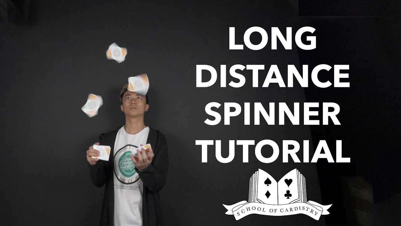 Cardistry for Beginners: Aerials & Drops - Long Distance Spinner Tutorial