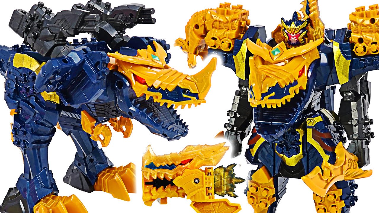Power Rangers Knight Dragon Sentai EX Coalition DX Kishiryujin dinosaur transform! | DuDuPopTOY