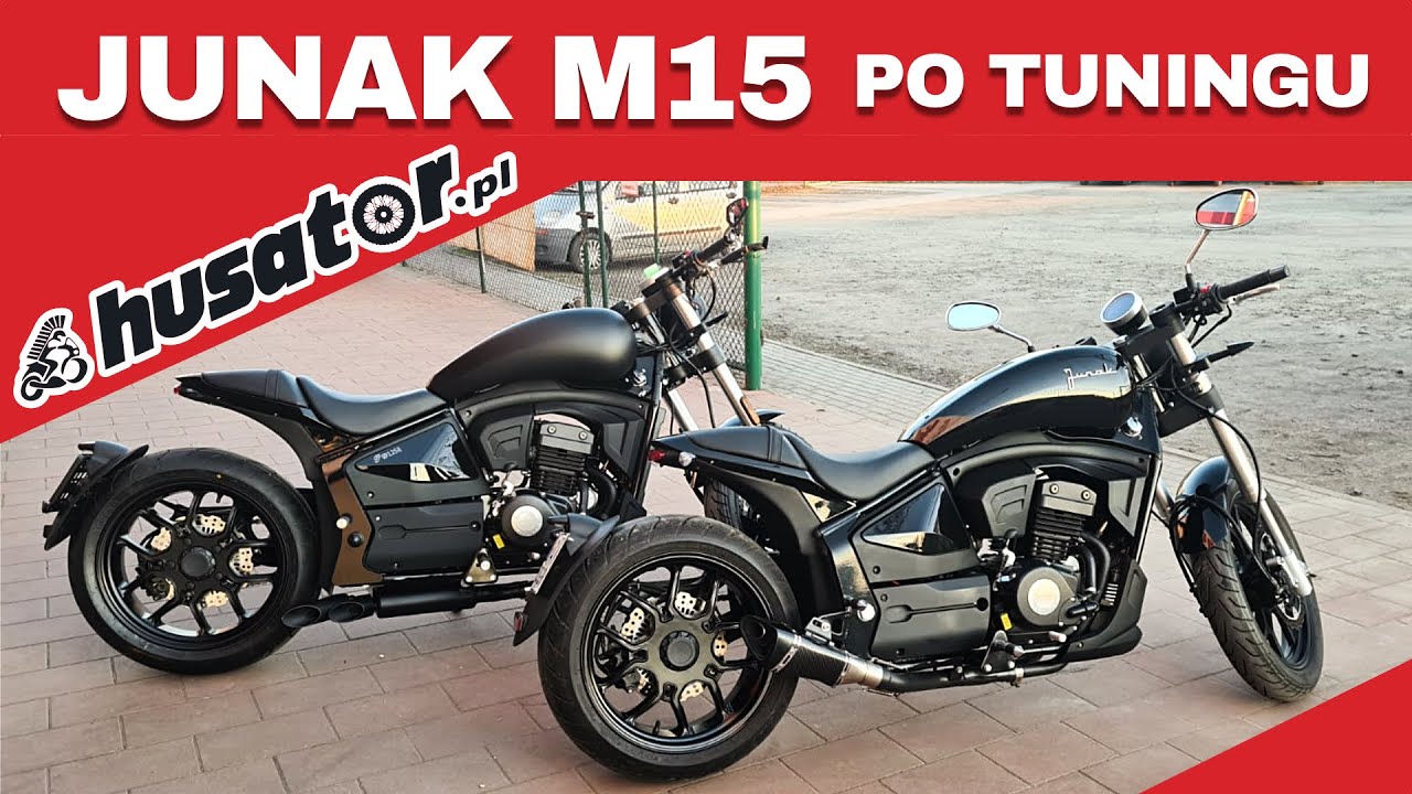 Tuning Junak M15 Euro 4 na 150 ccm. Ile ma koni i jak jezdzi??