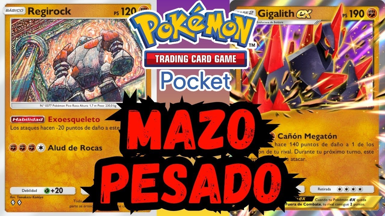 GIGALITH EX lento pero seguro en Pokémon TCG Pocket
