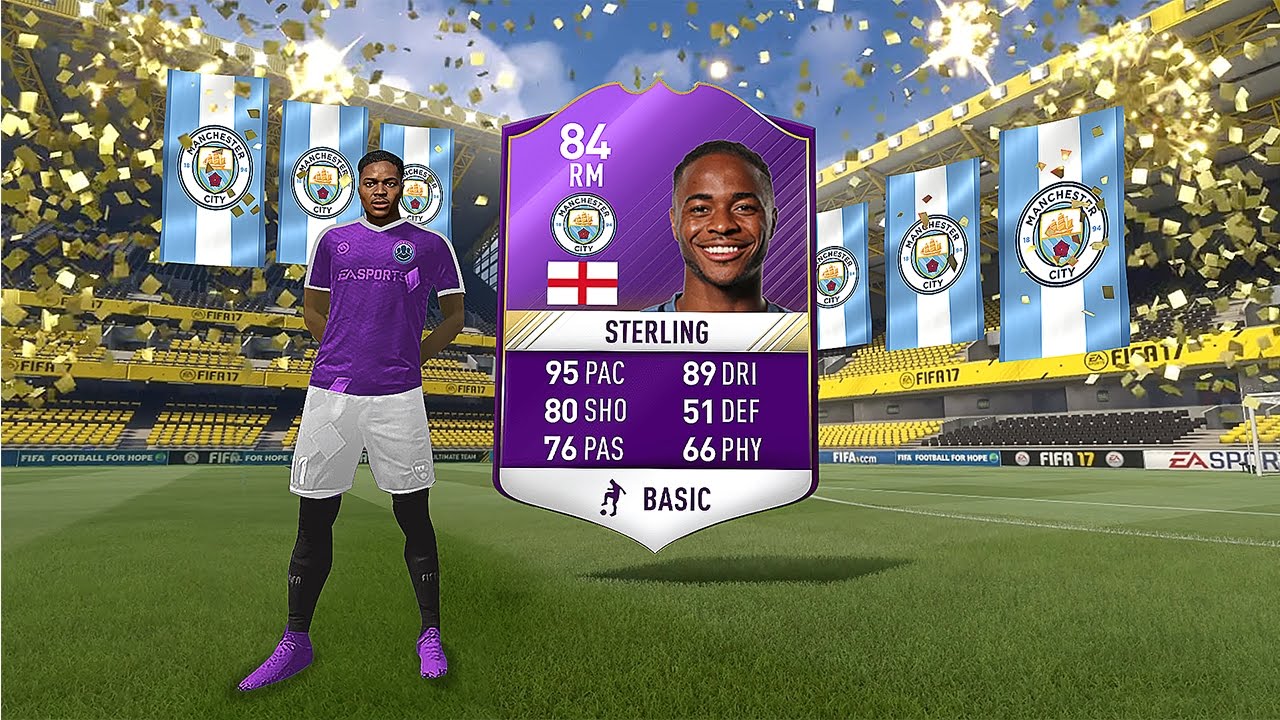 PURPLE STERLING SQUAD BUILDER CHALLENGE! - #FIFA17 Ultimate Team