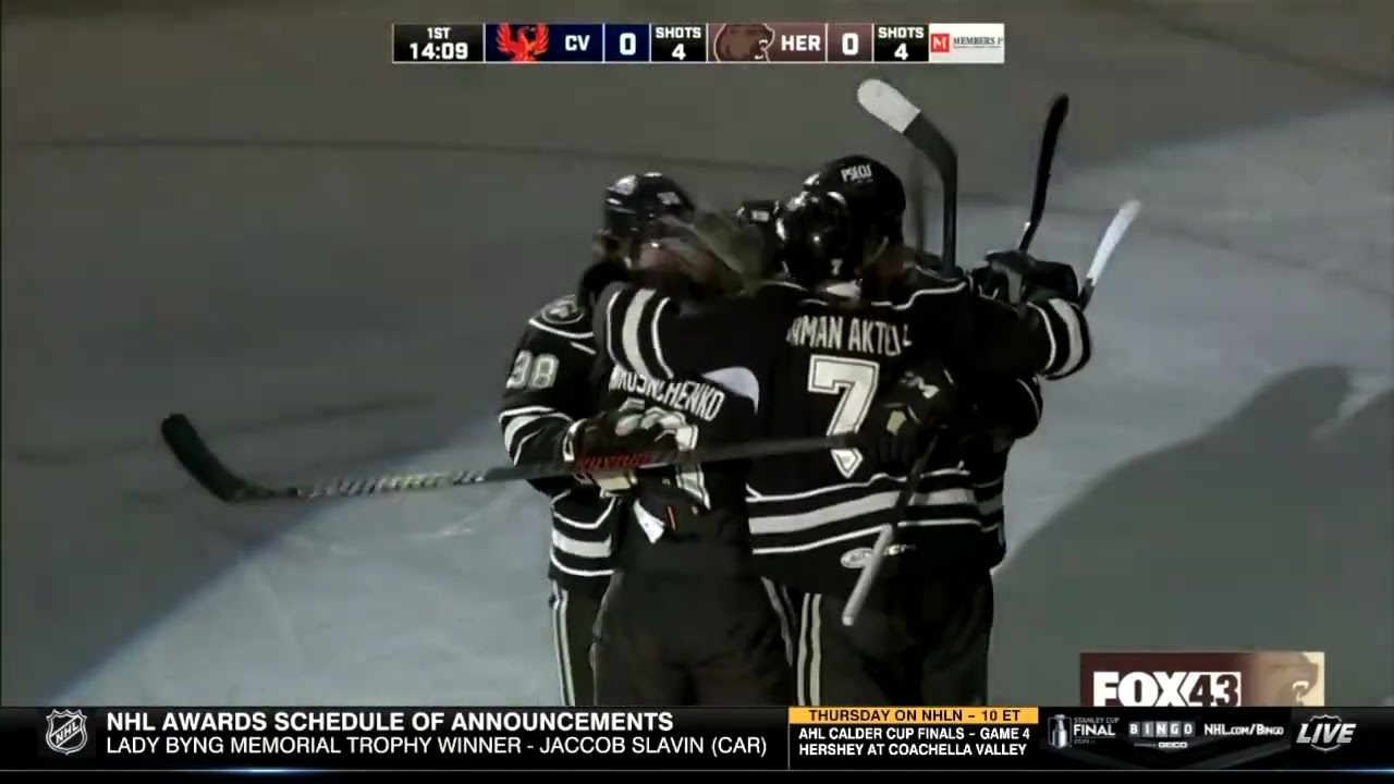 AHL   Jun.16/2024  Final  Game2   Coachella Valley Firebirds - Hershey Bears