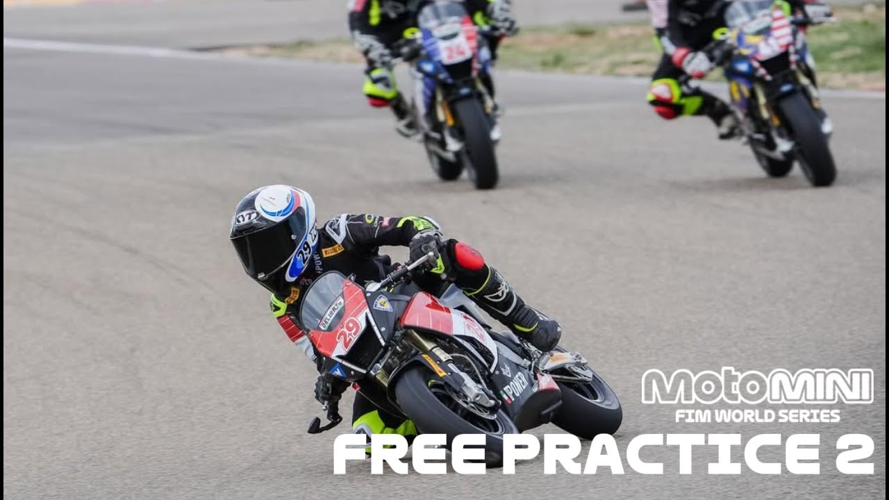 🔴 FIM MiniGP World Final 2025 - FREE PRACTICE 2