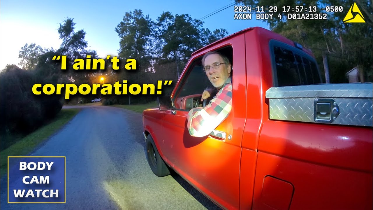 When a Sovereign Citizen's Logic Doesn't Impress the Officer