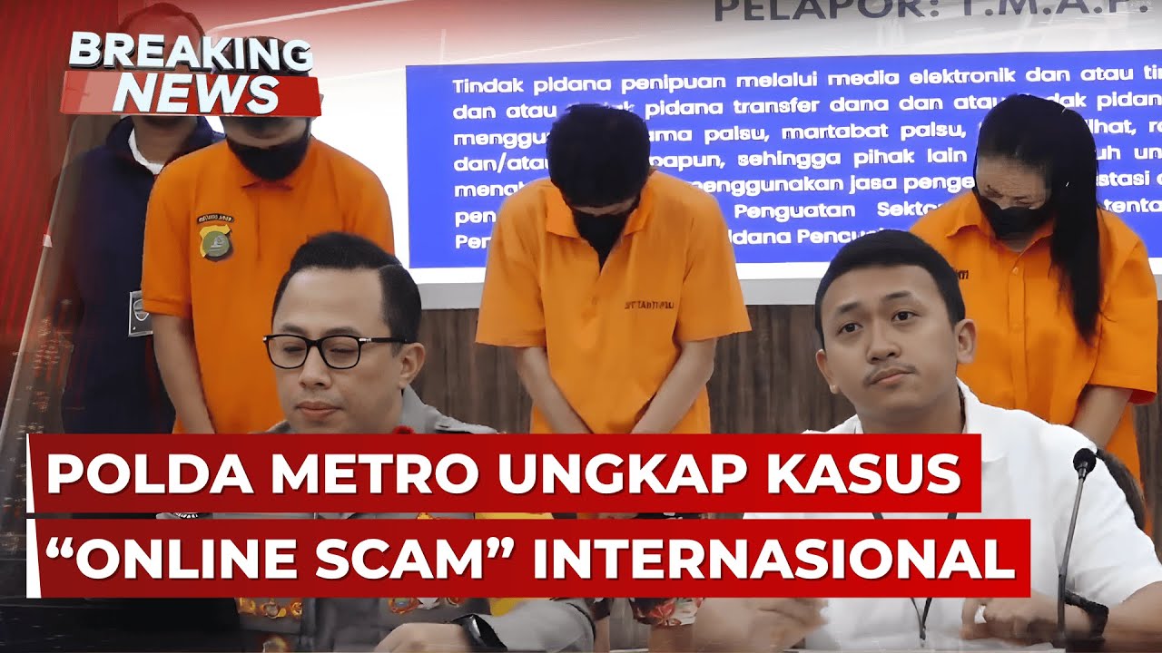 BREAKING NEWS - Polda Metro Jaya Ungkap Kasus 