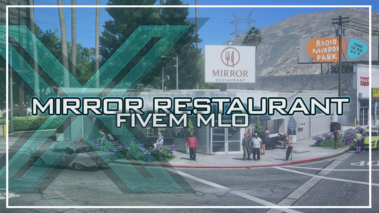 Modern Restaurant MLO for FiveM – Mirror Park Custom Interior Map | Fully Optimized