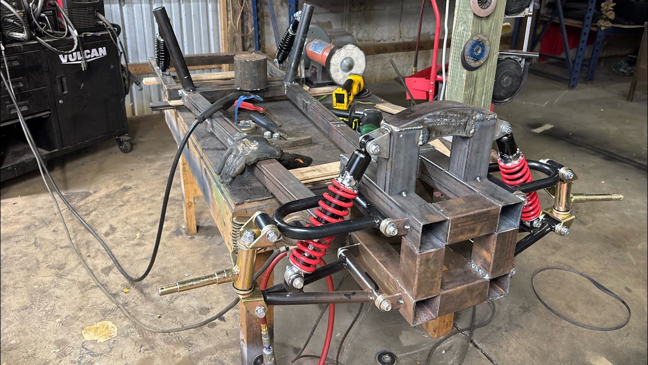 I Made a Custom Go Kart Frame! Maker 238