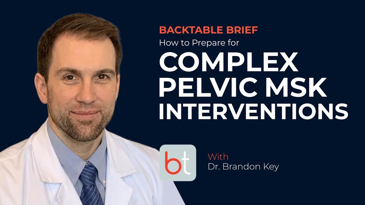 Краткий обзор подготовки к сложным вмешательствам на опорно-двигательном аппарате тазового дна: к...