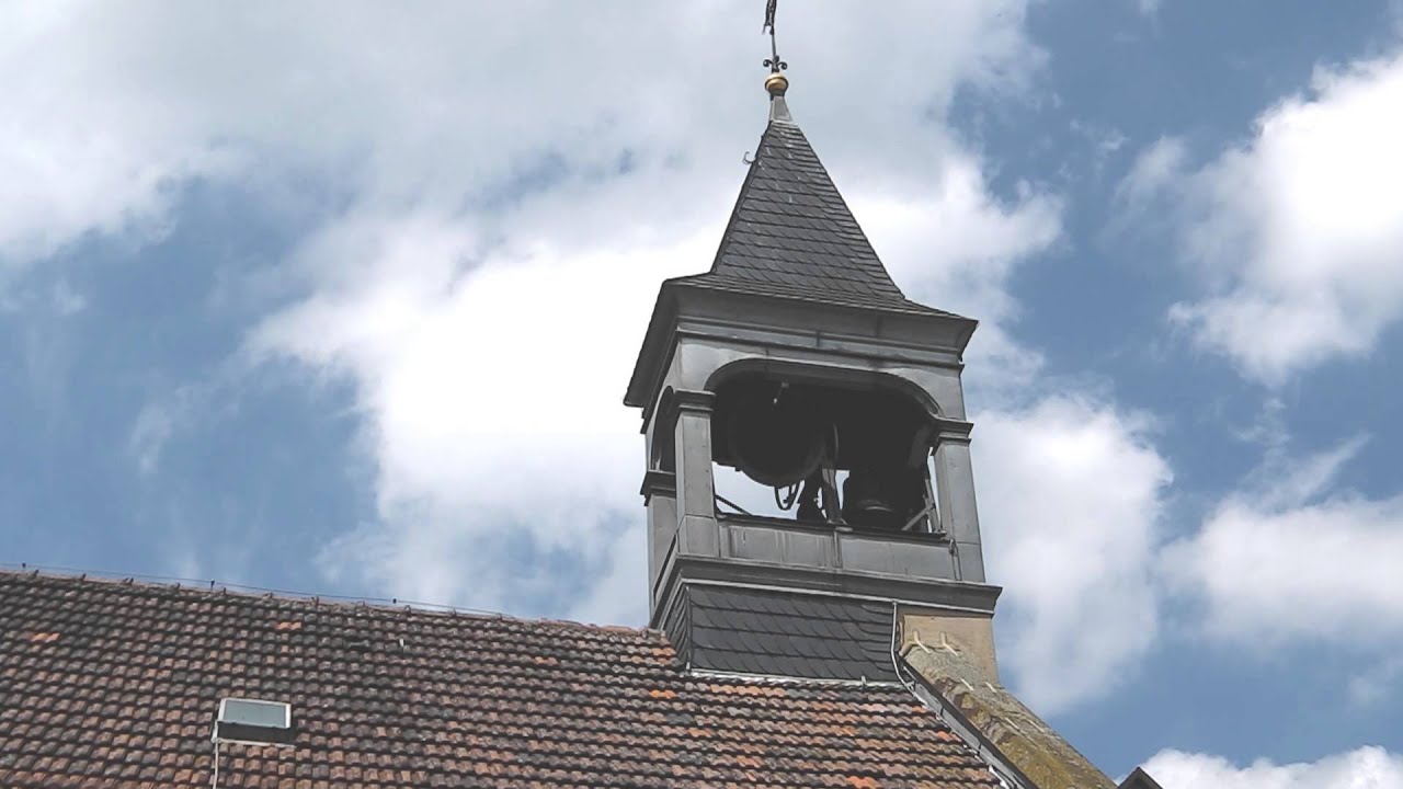 Evangelische Kirche Untergimpern mit Glockenläuten