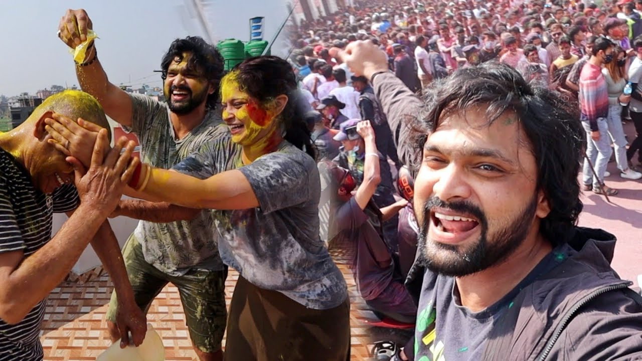 CRAZIEST HOLI CELEBRATION OF NEPAL